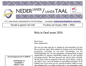 Nederlands/Landstaal editie maart 2024